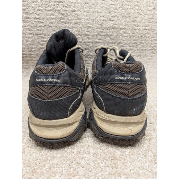 Skechers Afterburn 50125 Men’s Sneakers Size 14 Black Memory Foam Athletic Shoes - Picture 9 of 14